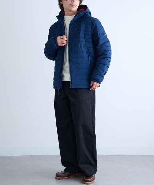 TOMMY HILFIGER(トミーヒルフィガー)の「【TOMMY HILFIGER】STRETCH POLY HOODED JACKET 151AP619(その他アウター・メンズ・ネイビー/ブラック・L/M/S/XL)」の18枚目の写真