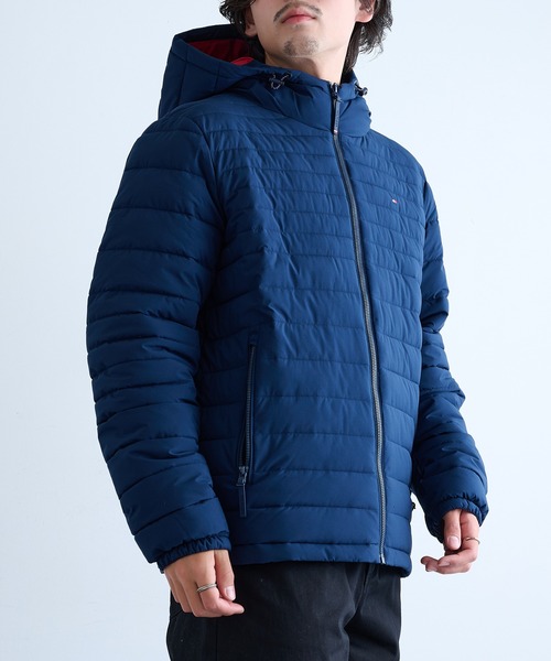 TOMMY HILFIGER(トミーヒルフィガー)の「【TOMMY HILFIGER】STRETCH POLY HOODED JACKET 151AP619(その他アウター・メンズ・ネイビー/ブラック・L/M/S/XL)」の5枚目の写真