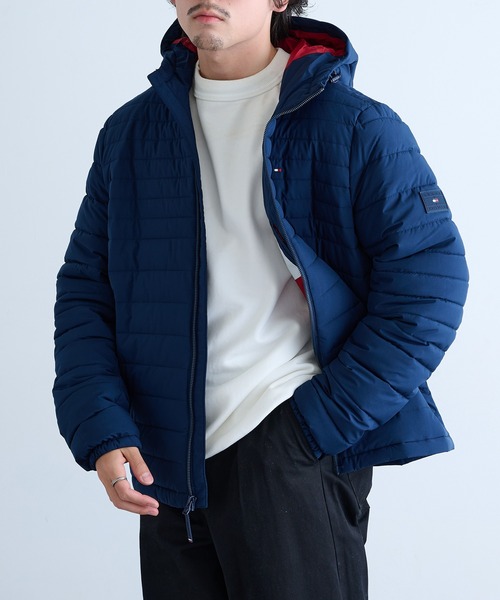 TOMMY HILFIGER(トミーヒルフィガー)の「【TOMMY HILFIGER】STRETCH POLY HOODED JACKET 151AP619(その他アウター・メンズ・ネイビー/ブラック・L/M/S/XL)」の7枚目の写真