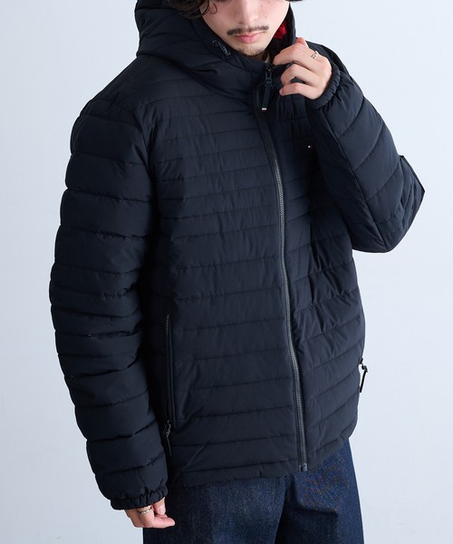 TOMMY HILFIGER(トミーヒルフィガー)の「【TOMMY HILFIGER】STRETCH POLY HOODED JACKET 151AP619(その他アウター・メンズ・ネイビー/ブラック・L/M/S/XL)」の12枚目の写真