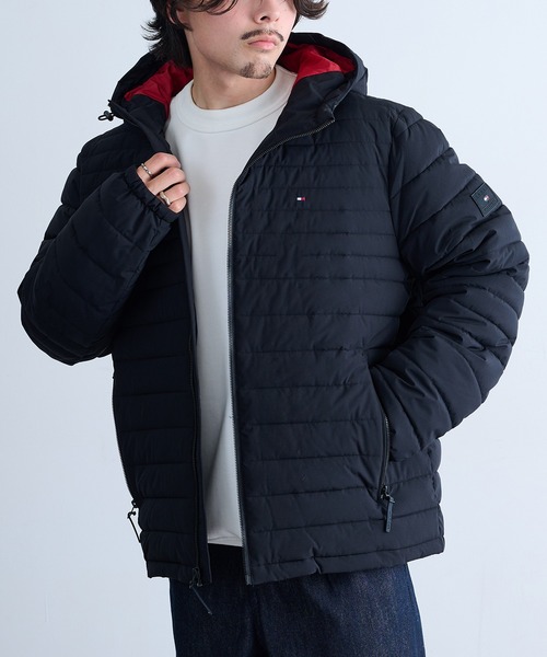 TOMMY HILFIGER(トミーヒルフィガー)の「【TOMMY HILFIGER】STRETCH POLY HOODED JACKET 151AP619(その他アウター・メンズ・ネイビー/ブラック・L/M/S/XL)」の13枚目の写真