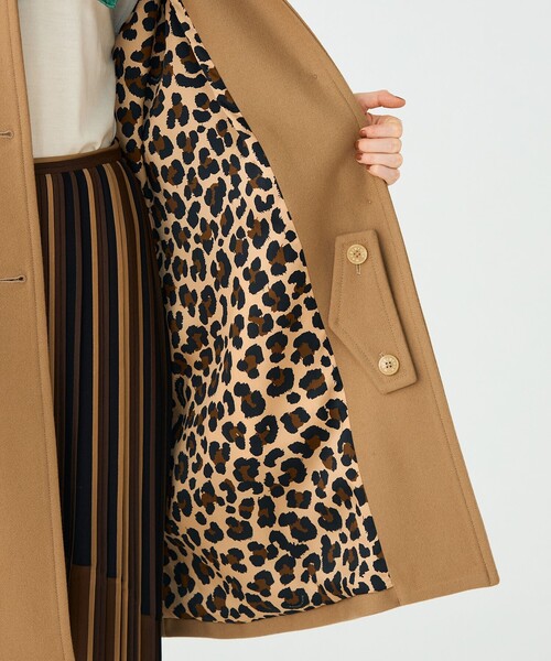 Mackintosh(マッキントッシュ)の「【別注】MACKINTOSH HUMBIE LONG コート(ステンカラーコート・レディース・ブラック/ベージュ・6)」の7枚目の写真