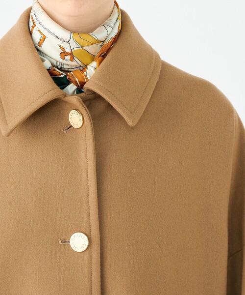 Mackintosh(マッキントッシュ)の「【別注】MACKINTOSH HUMBIE LONG コート(ステンカラーコート・レディース・ブラック/ベージュ・6)」の8枚目の写真
