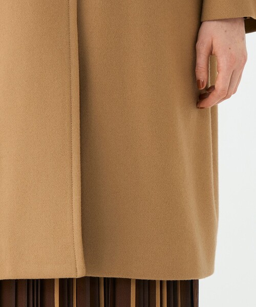 Mackintosh(マッキントッシュ)の「【別注】MACKINTOSH HUMBIE LONG コート(ステンカラーコート・レディース・ブラック/ベージュ・6)」の10枚目の写真