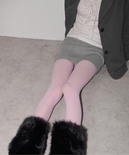 IMARI(イマリ)の「【 IMARI / イマリ 】 リブニット スカート #(スカート・レディース・グレー/ブラック・FREE)」の8枚目の写真