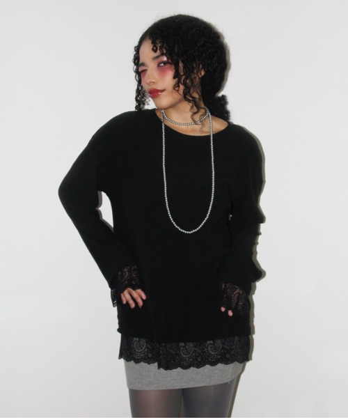 IMARI(イマリ)の「【 IMARI / イマリ 】 リブニット スカート #(スカート・レディース・グレー/ブラック・FREE)」の9枚目の写真