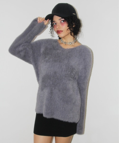 IMARI(イマリ)の「【 IMARI / イマリ 】 リブニット スカート #(スカート・レディース・グレー/ブラック・FREE)」の11枚目の写真