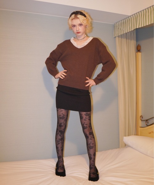 IMARI(イマリ)の「【 IMARI / イマリ 】 リブニット スカート #(スカート・レディース・グレー/ブラック・FREE)」の19枚目の写真