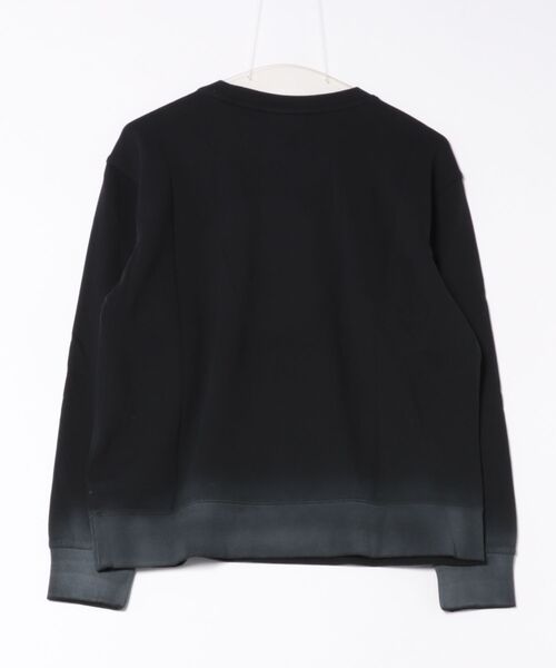 Dickies(ディッキーズ)の「グラデーションクルースウェット(スウェット・レディース・ブラック/ワインレッド・SMALL/MEDIUM)」の3枚目の写真