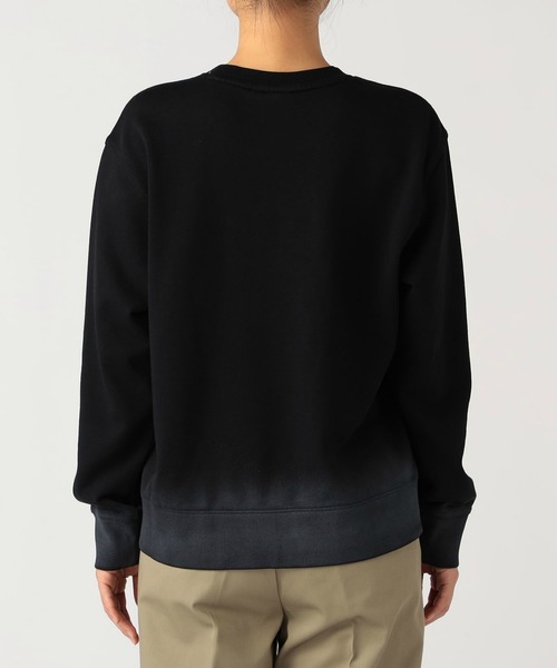 Dickies(ディッキーズ)の「グラデーションクルースウェット(スウェット・レディース・ブラック/ワインレッド・SMALL/MEDIUM)」の15枚目の写真