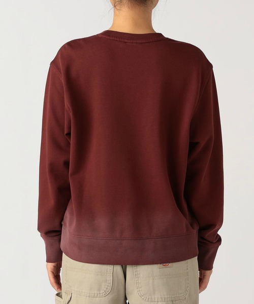 Dickies(ディッキーズ)の「グラデーションクルースウェット(スウェット・レディース・ブラック/ワインレッド・SMALL/MEDIUM)」の7枚目の写真