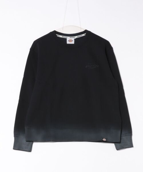 Dickies(ディッキーズ)の「グラデーションクルースウェット(スウェット・レディース・ブラック/ワインレッド・SMALL/MEDIUM)」の12枚目の写真