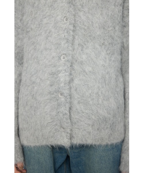 MOUSSY（マウジー）の「ALPACA MIX カーディガン（カーディガン/ボレロ・レディース・アイボリー/ミント/ライトグレー・FREE）」の13枚目の写真