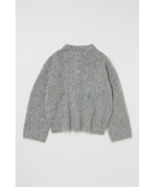 MOUSSY（マウジー）の「ALPACA MIX カーディガン（カーディガン/ボレロ・レディース・アイボリー/ミント/ライトグレー・FREE）」の16枚目の写真