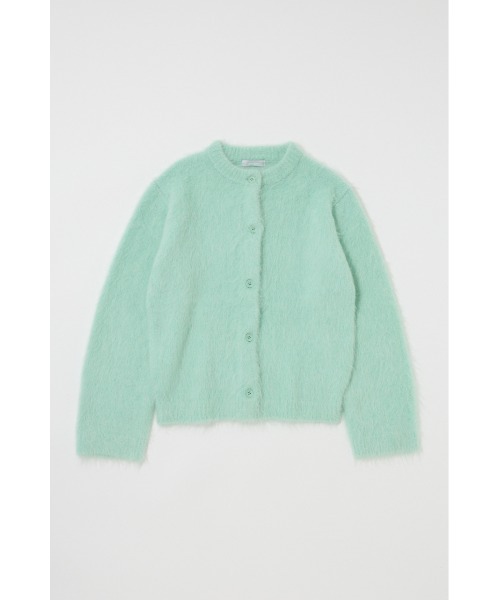 MOUSSY（マウジー）の「ALPACA MIX カーディガン（カーディガン/ボレロ・レディース・アイボリー/ミント/ライトグレー・FREE）」の21枚目の写真