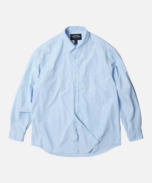 FRIZMWORKS(フリズムワークス)の「ATTITUDE SHIRT _ SKY BLUE(シャツ/ブラウス・レディース・その他・MEDIUM/LARGE)」の1枚目の写真