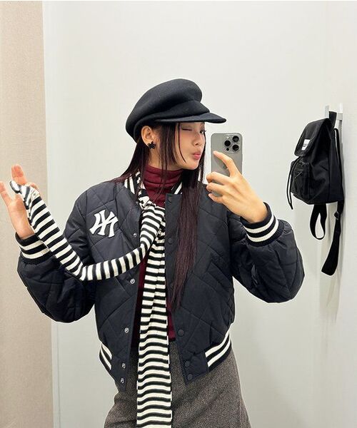 MUSINSA STANDARD WOMAN（ムシンサスタンダードウーマン）の「ウィメンズウールブレンドツイードミニスカート[ブラウン]（スカート・レディース・その他・SMALL/MEDIUM/LARGE/X-SMALL）」の6枚目の写真