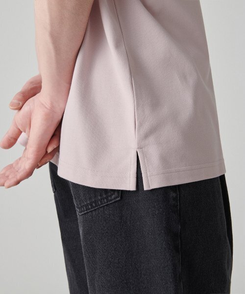 MUSINSA STANDARD（ムシンサスタンダード）の「[クールタンダード] リラックスフィットピケポロシャツ [デザートピンク]（ポロシャツ・メンズ・その他・SMALL/MEDIUM/LARGE/X-LARGE/XX-LARGE）」の6枚目の写真