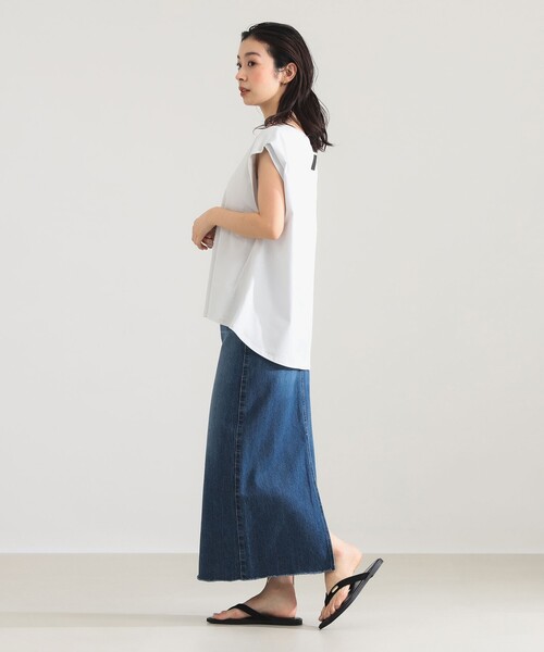 Demi-Luxe BEAMS（デミルクス ビームス）の「【別注】COG THE BIGSMOKE / LISA フレンチスリーブ トップス（Tシャツ/カットソー・レディース・ライトグレー/ブラック/ブラウン系その他2・ONE SIZE）」の6枚目の写真