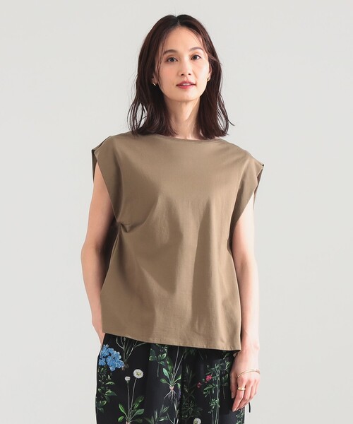Demi-Luxe BEAMS（デミルクス ビームス）の「【別注】COG THE BIGSMOKE / LISA フレンチスリーブ トップス（Tシャツ/カットソー・レディース・ライトグレー/ブラック/ブラウン系その他2・ONE SIZE）」の17枚目の写真