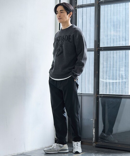 coen（コーエン）の「モールドッグジャガードニット【Youtube紹介アイテム】（ニット/セーター・メンズ・ナチュラル/ダークブラウン/ダークグレー/ロイヤルブルー・S/M/L/XL）」の10枚目の写真