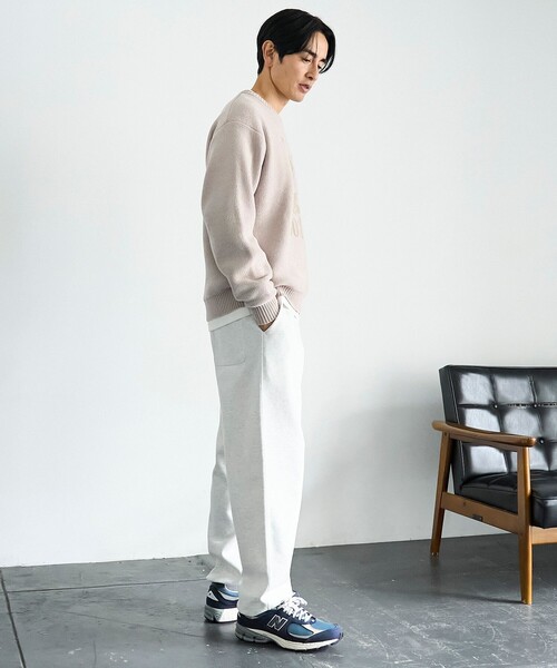 coen（コーエン）の「モールドッグジャガードニット【Youtube紹介アイテム】（ニット/セーター・メンズ・ナチュラル/ダークブラウン/ダークグレー/ロイヤルブルー・S/M/L/XL）」の18枚目の写真