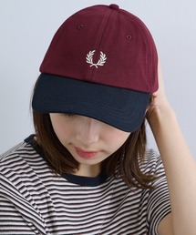 FRED PERRY(�t���b�h�y���[)�́yFRED PERRY�zBLOCKED PIQUE CLASSIC CAP HW2303/�u���b�N�h �s�P �N���V�b�N �L���b�v(�L���b�v)