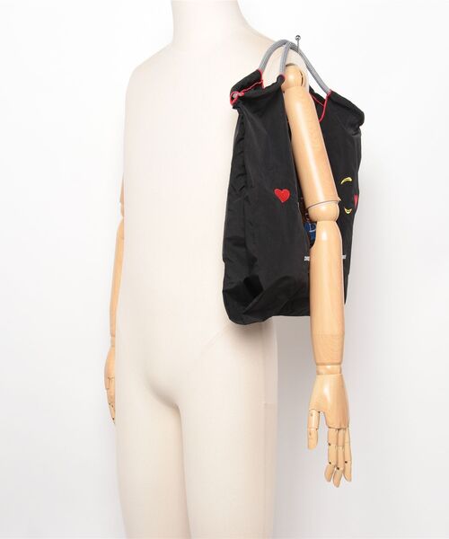 DOUBLE STANDARD CLOTHING(ダブルスタンダードクロージング)の「Ball&Chain / バナナベア ミニショッピングバッグ(ショルダーバッグ・レディース・オフホワイト/ブラック・FREE)」の10枚目の写真