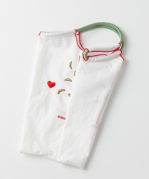 DOUBLE STANDARD CLOTHING(ダブルスタンダードクロージング)の「Ball&Chain / バナナベア ミニショッピングバッグ(ショルダーバッグ・レディース・オフホワイト/ブラック・FREE)」の14枚目の写真