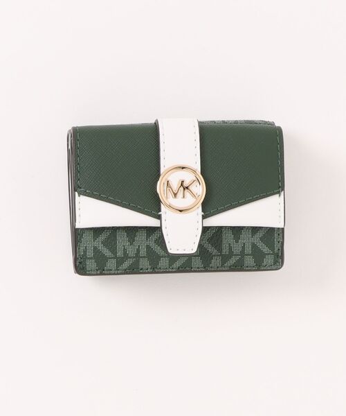セール】GREENWICH XS FLAP TRIFOLD ウォレット（財布）｜MICHAEL KORS