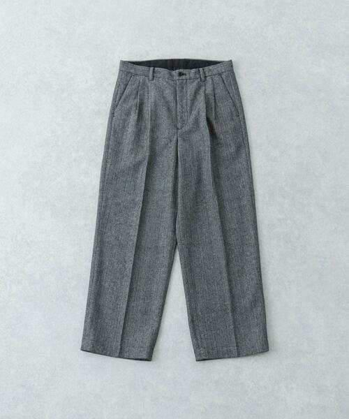 URBAN RESEARCH(アーバンリサーチ)の「ヘリンボーンワイドスラックス(その他パンツ・メンズ・グレー/ブラウン・SMALL/MEDIUM/LARGE)」の9枚目の写真