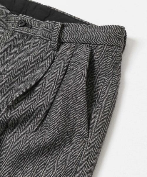 URBAN RESEARCH(アーバンリサーチ)の「ヘリンボーンワイドスラックス(その他パンツ・メンズ・グレー/ブラウン・SMALL/MEDIUM/LARGE)」の15枚目の写真