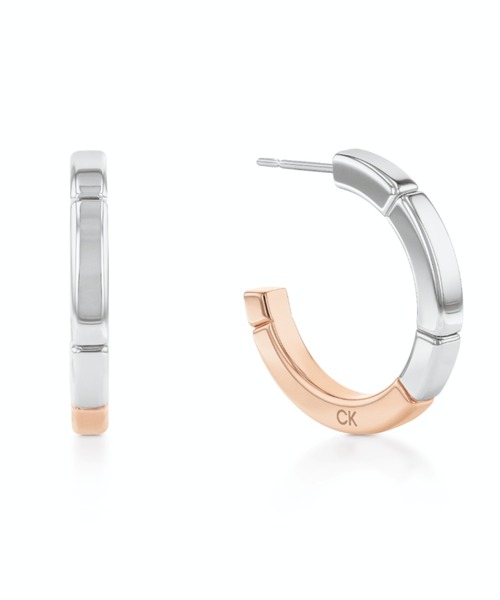 Calvin Klein（カルバン・クライン）の「【CalvinKlein】 カルバンクライン CK TWISTED ピアス（ピアス（両耳用）・レディース・ゴールド/ピンクゴールド・FREE）」の2枚目の写真