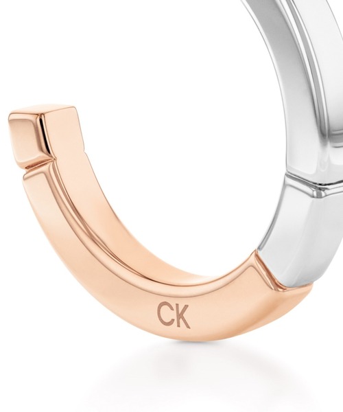 Calvin Klein（カルバン・クライン）の「【CalvinKlein】 カルバンクライン CK TWISTED ピアス（ピアス（両耳用）・レディース・ゴールド/ピンクゴールド・FREE）」の4枚目の写真