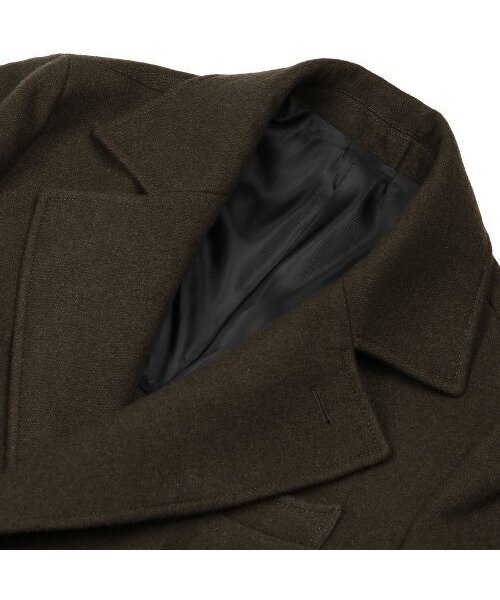 sortie(ソルティ)の「Bonheur Wool Polo Coat (Khaki)(チェスターコート・メンズ・その他・MEDIUM/X-LARGE/LARGE)」の2枚目の写真
