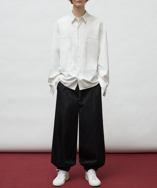 LMOOD(エルムード)の「ビッグブラザー ワイドジョガーパンツ(スウェットパンツ・レディース・その他・44)」の4枚目の写真