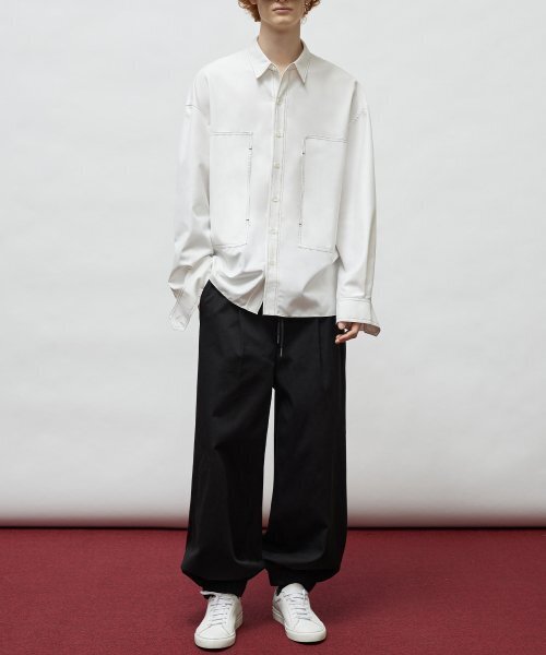 LMOOD(エルムード)の「ビッグブラザー ワイドジョガーパンツ(スウェットパンツ・レディース・その他・44)」の3枚目の写真