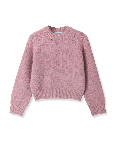 Vivacious(ビバシャス)の「Lumi Raglan Minimal Knit - 5COL(ニット/セーター・レディース・ピンク/グレー/スカイブルー/チャコール/アイボリー・FREE)」の11枚目の写真
