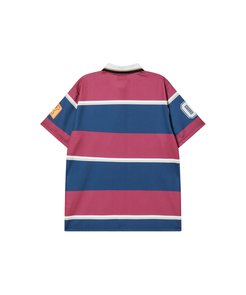 NYXX（エヌワイエックスエックス）の「STRIPE POLO SHIRTS NAVY（ポロシャツ・レディース・その他・SMALL/MEDIUM）」の3枚目の写真