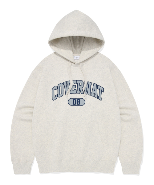 COVERNAT(カバーナット)の「アーチロゴフードパーカーオートミール(パーカー・レディース・その他・SMALL/MEDIUM/LARGE/X-LARGE)」の1枚目の写真