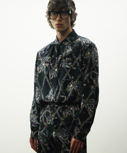 UNTAGE(アンテージ)の「ジャカプリントスカーフシャツ(ユニセックス)_UTS-FS61(シャツ/ブラウス・メンズ・その他・MEDIUM/LARGE)」の3枚目の写真