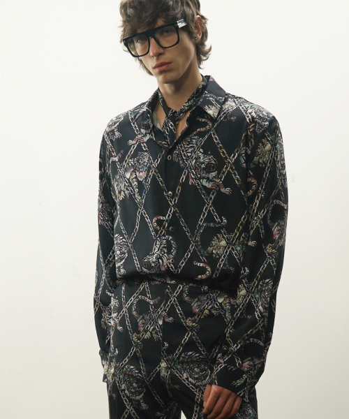UNTAGE(アンテージ)の「ジャカプリントスカーフシャツ(ユニセックス)_UTS-FS61(シャツ/ブラウス・メンズ・その他・MEDIUM/LARGE)」の4枚目の写真