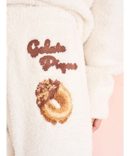 セール】ドーナツジャガードロングパンツ（ルームウェア/パジャマ