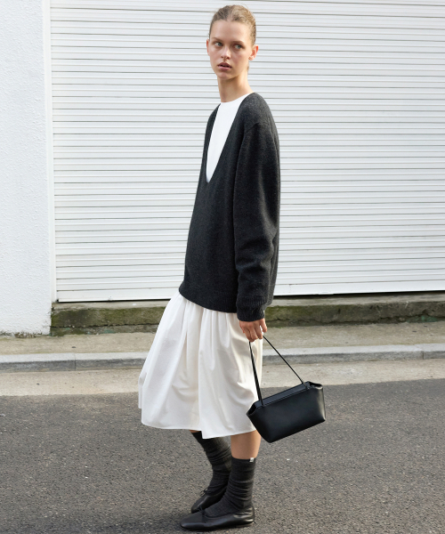 LEVAR（レバー）の「Flow Maxi Dress - Off White（ワンピース・レディース・その他・F）」の2枚目の写真