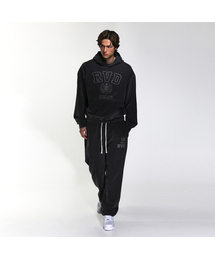 RVD（アールブイディー）の「(American Casual Campaign) 1000g ピグメントストレートルーズフィットスウェットパンツ (アイアングレー)（スウェットパンツ）」