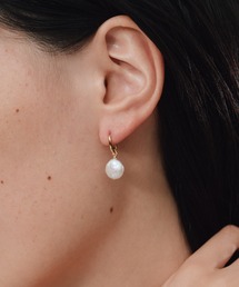 【novice】 Baroque Pearl Hook Pierce［Silver925］