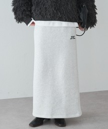 PUAL CE CIN | 裏ボアスウェットスカート(スカート)