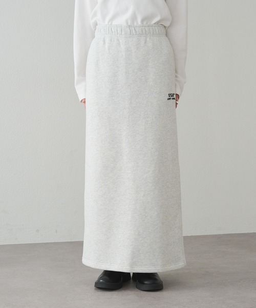 PUAL CE CIN（ピュアルセシン）の「裏ボアスウェットスカート（スカート・レディース・オートミール/グレー・FREE）」の21枚目の写真
