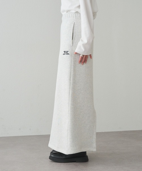 PUAL CE CIN（ピュアルセシン）の「裏ボアスウェットスカート（スカート・レディース・オートミール/グレー・FREE）」の22枚目の写真
