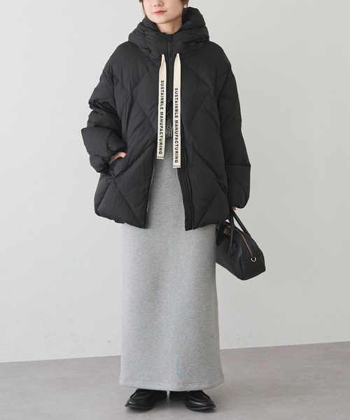 PUAL CE CIN（ピュアルセシン）の「裏ボアスウェットスカート（スカート・レディース・オートミール/グレー・FREE）」の19枚目の写真